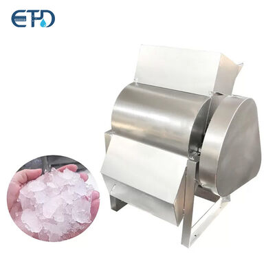 comprar Máquina trituradora de hielo eléctrica comercial automática 200 kg / min Fabricación en línea