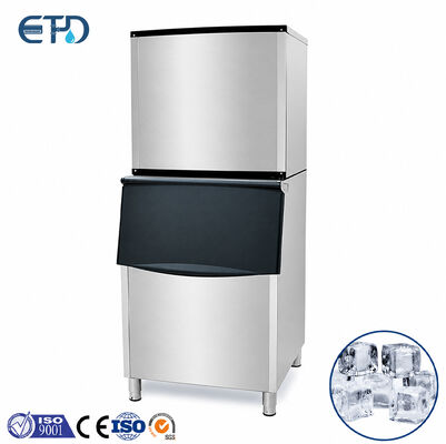 comprar Fabricante automático de cubos de hielo de 136 kg para hoteles y restaurantes Fabricación en línea
