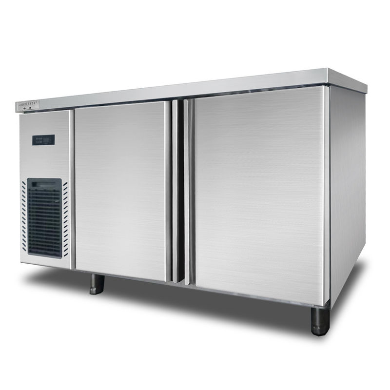 Personalizar Tipo de barra Bancada de trabajo refrigerador refrigerado por aire Equipo de refrigerador bajo el mostrador / enfriador de mesa de trabajo / bajo la barra