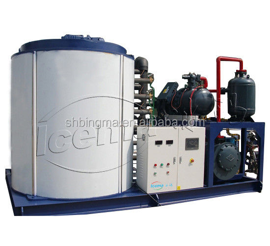 máquinas de hielo industriales de agua dulce de la escama de la máquina de hielo de la escama de 5T 8T 10T 15T 20T 25T 30T