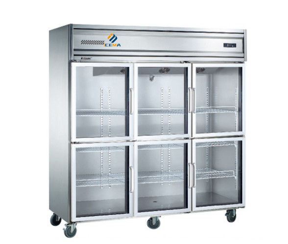 1350L Refrigerador comercial / congelador de cocina / refrigerador de gran capacidad personalizado para restaurante