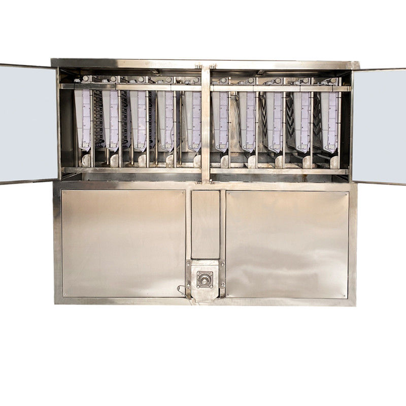 Fabricante de hielo industrial de 5 toneladas por día con capacidad de almacenamiento de hielo de 100 kg a precios competitivos