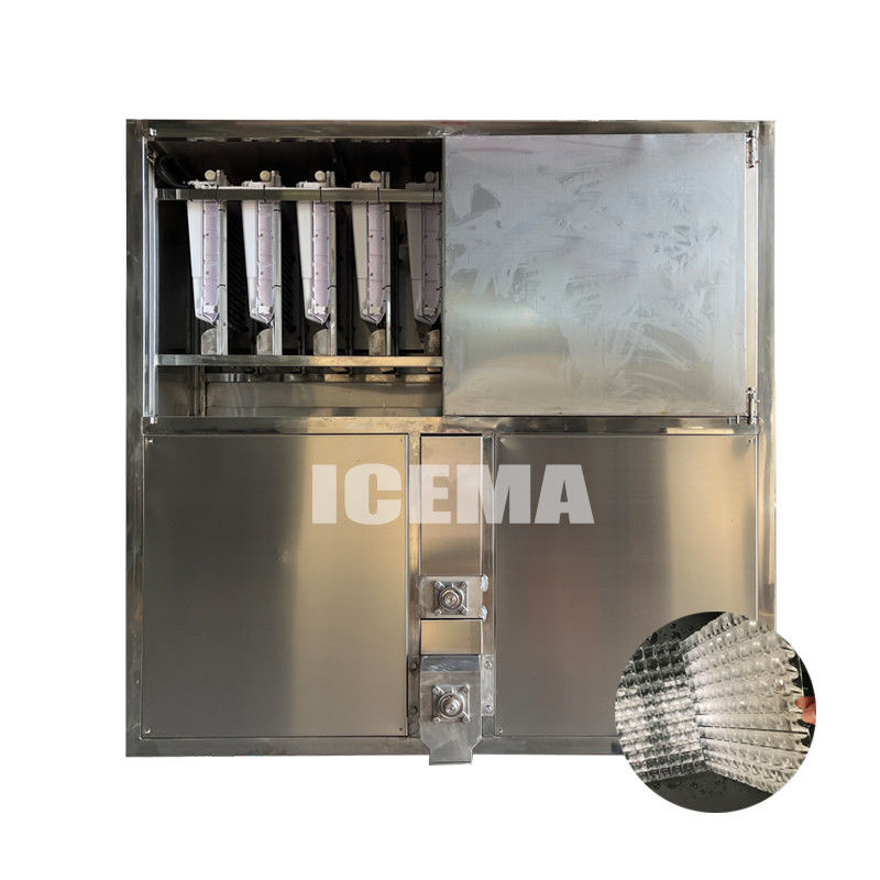 ICEMA 2T/24H máquina de hielo máquina automática de hacer cubitos de hielo para plantas de hielo