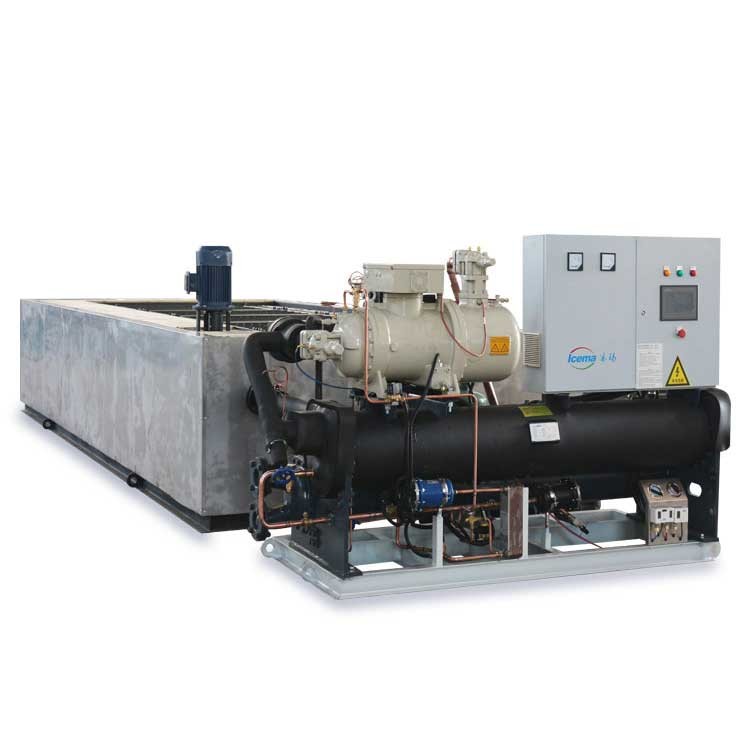 Máquina para fabricar bloques de hielo comercial de 10 toneladas