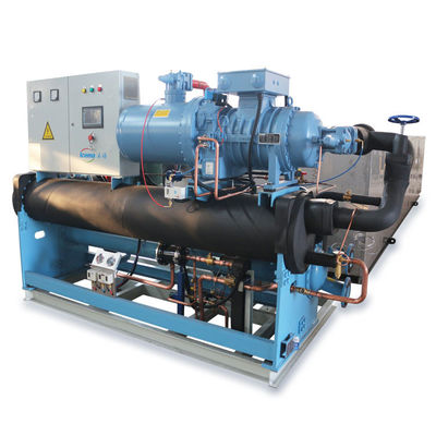 Buen precio Máquina industrial de la fabricación de bloques de hielo del agua salada 20T/24H para la conservación en cámara frigorífica de la fábrica de hielo en línea
