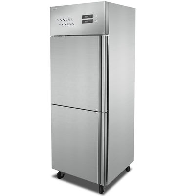 Restaurante Vertical Refrigerador Congelador Comercial 360L