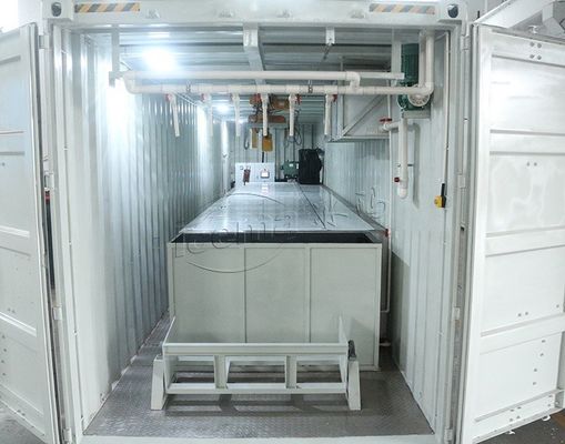 Buen precio Tienda de alimentos Contenedor industrial Bloqueador de hielo Fabricante de hielo Peso 25kg 50kg 100kg Consumo en línea