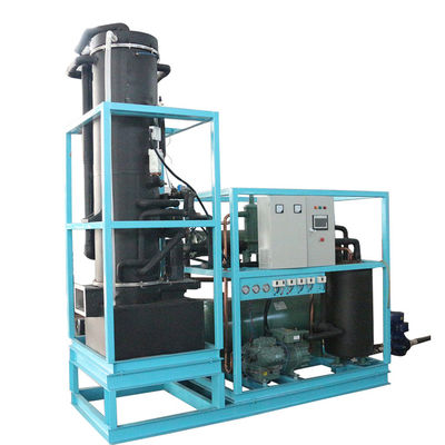 Buen precio 8000 KG Bizter compresor máquina de hielo tubo 20 toneladas 30 toneladas su solución de hielo industrial en línea