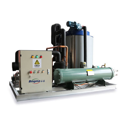 Buen precio Producto 5T/24H Máquina de fabricación de helados industriales para comercios de alimentos y pesca de ICEMA en línea