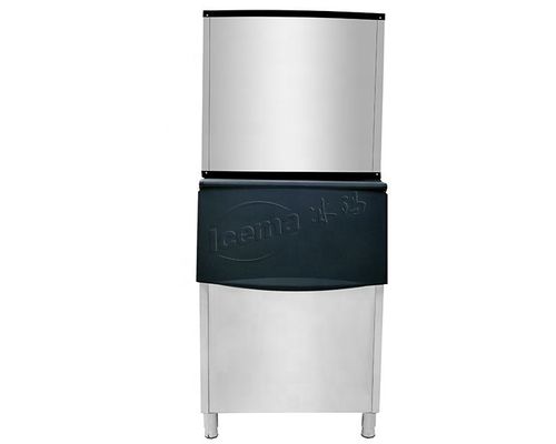 Buen precio 500 kg / 24 horas Máquina para hacer hielo Negocio comercial para bebidas frías y postres en línea