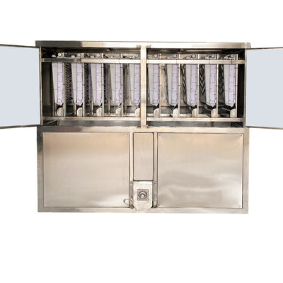 Buen precio Fabricante de hielo industrial de 5 toneladas por día con capacidad de almacenamiento de hielo de 100 kg a precios competitivos en línea