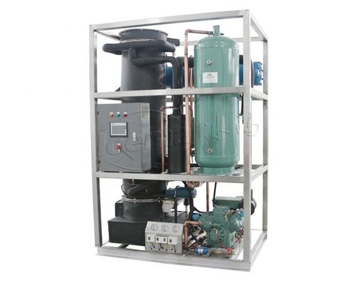 Buen precio Gran producción de hielo 40KW máquina de hielo de tubo cilíndrico TV50 para Oriente Medio árabe en línea