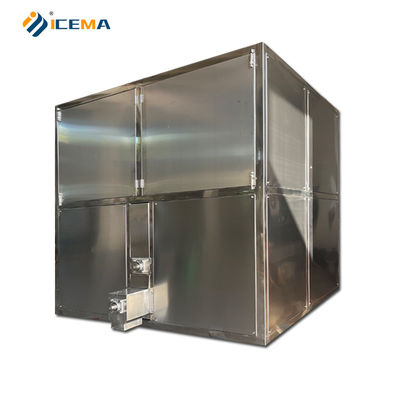 Buen precio Máquina de cubos de hielo industriales de alto rendimiento y ahorro de energía con tamaño de hielo personalizable en línea