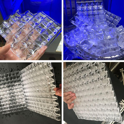Buen precio Fácil mantenimiento y velocidad de fabricación de hielo de 15-20 minutos / tiempo Máquina de cubos de hielo comercial en línea