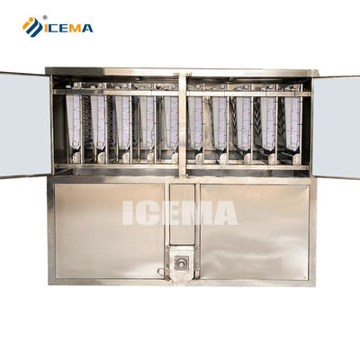 Buen precio Fabricante de cubos de hielo industriales con redes de hielo 19X21X6 y velocidad de fabricación de hielo de 12-17 minutos en línea
