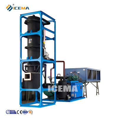 Buen precio Aumente su producción de bebidas frías con la máquina de hielo industrial de ICEMA 15T/24H en línea