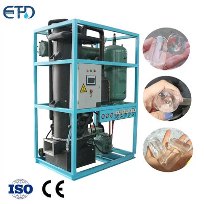 20t 30t máquina de hielo de tubo de 1 tonelada para barra de bebida 3t 5t 10t 15t